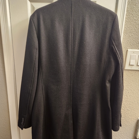 Zara Men's Pea Coat Coat Large. - Picture 4 of 5